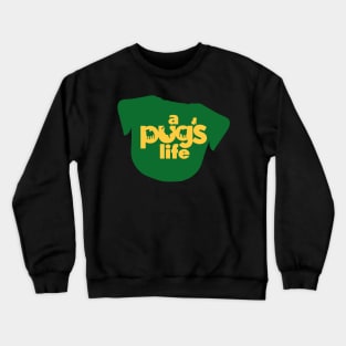 Cute Movie Parody Mashup for Dog And Pug Lovers Crewneck Sweatshirt